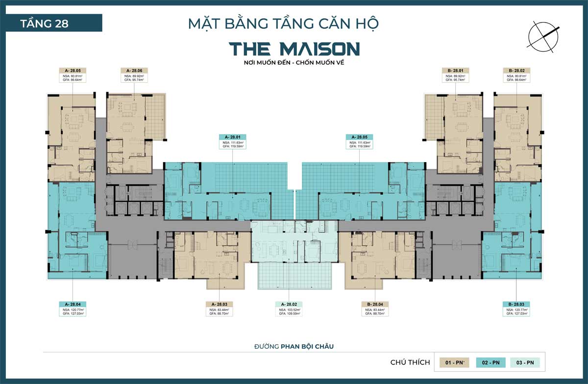 Dự án căn hộ The Maison Dự án căn hộ The Maison