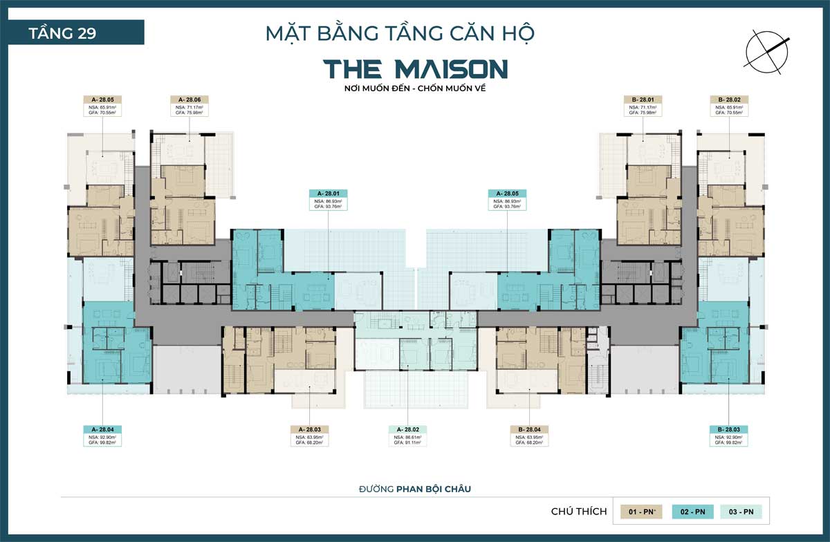 Dự án căn hộ The Maison Dự án căn hộ The Maison