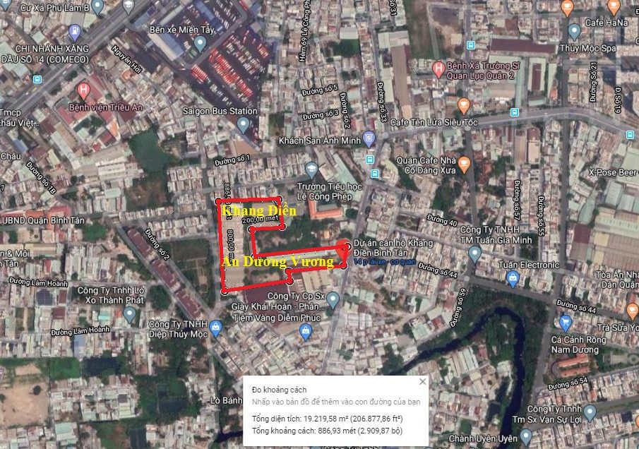 Dự án The Privia Dự án The Privia