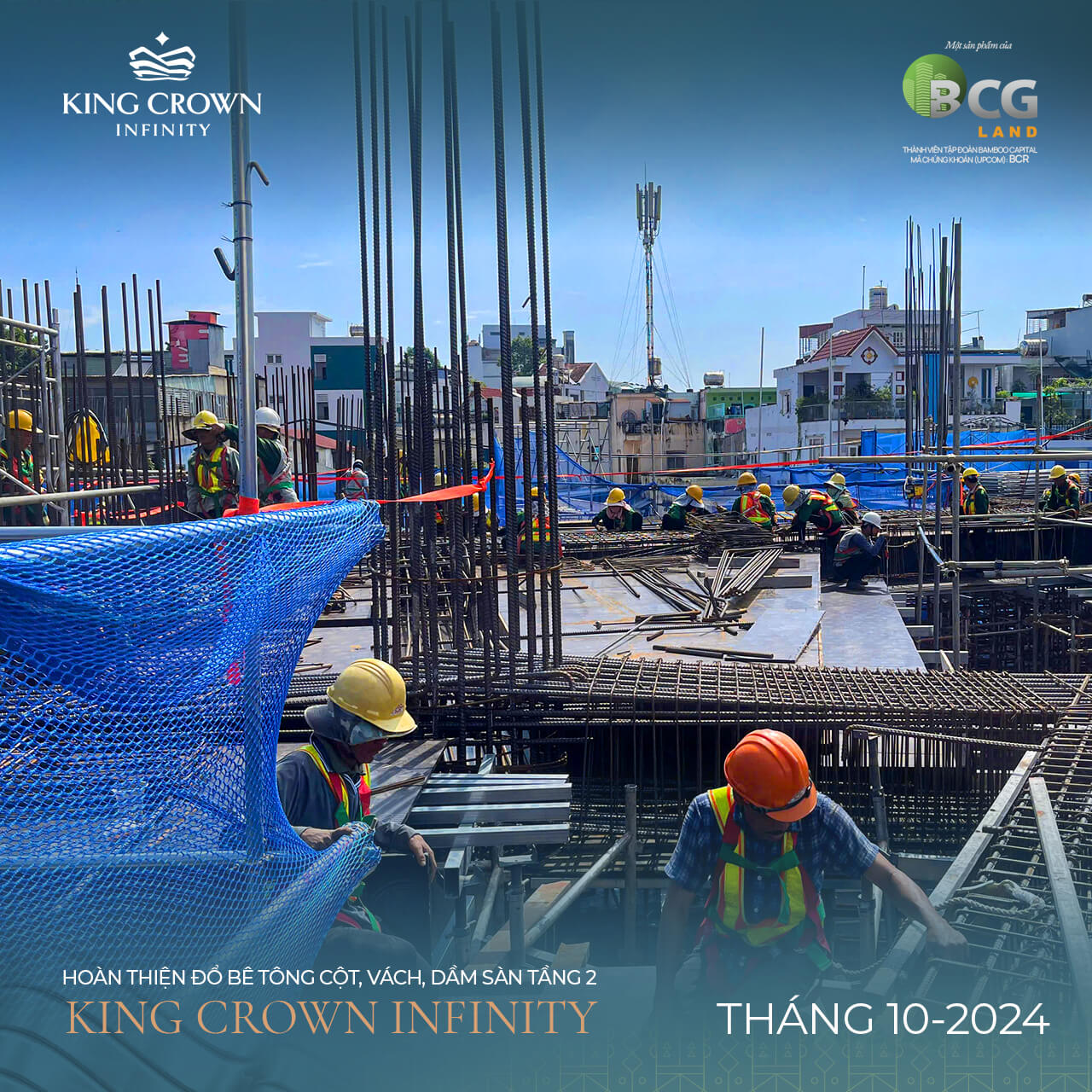 Tiến Độ Căn Hộ King Crown Infinity