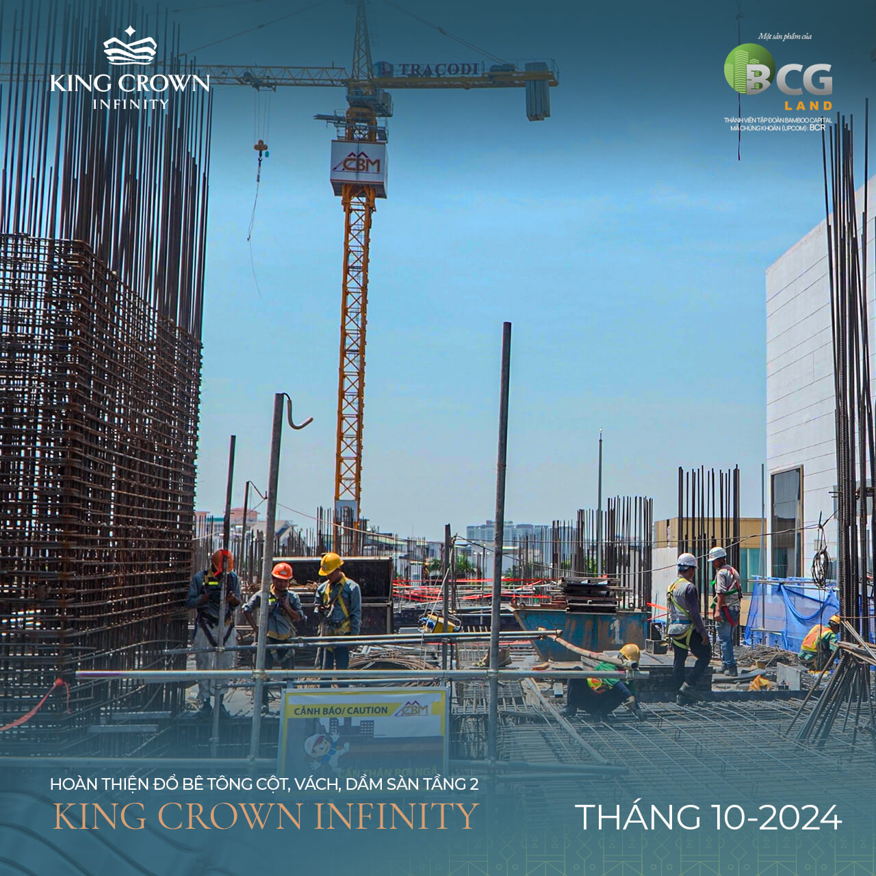 Tiến Độ Căn Hộ King Crown Infinity