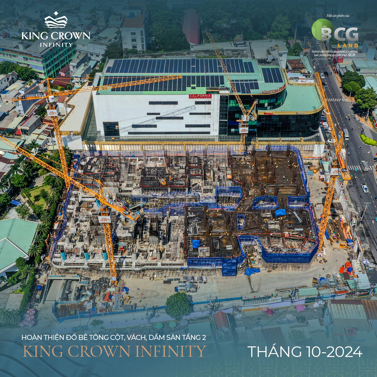 Tiến Độ Căn Hộ King Crown Infinity